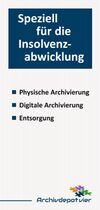 Flyer Insolvenzabwicklung